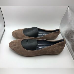 Dr. Scholls Giorgie brown pointy flats size 7.5